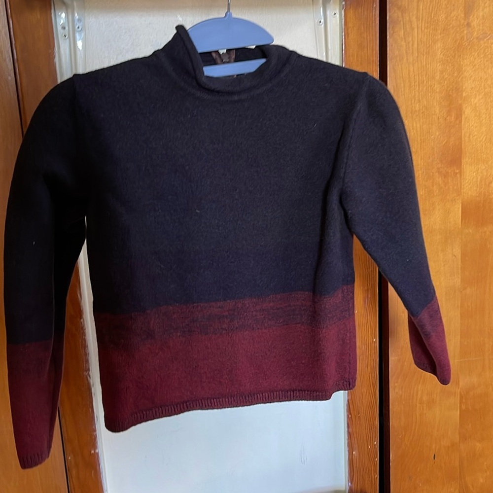 Calvin Klein sweater 100% wool. Fits like xxs.